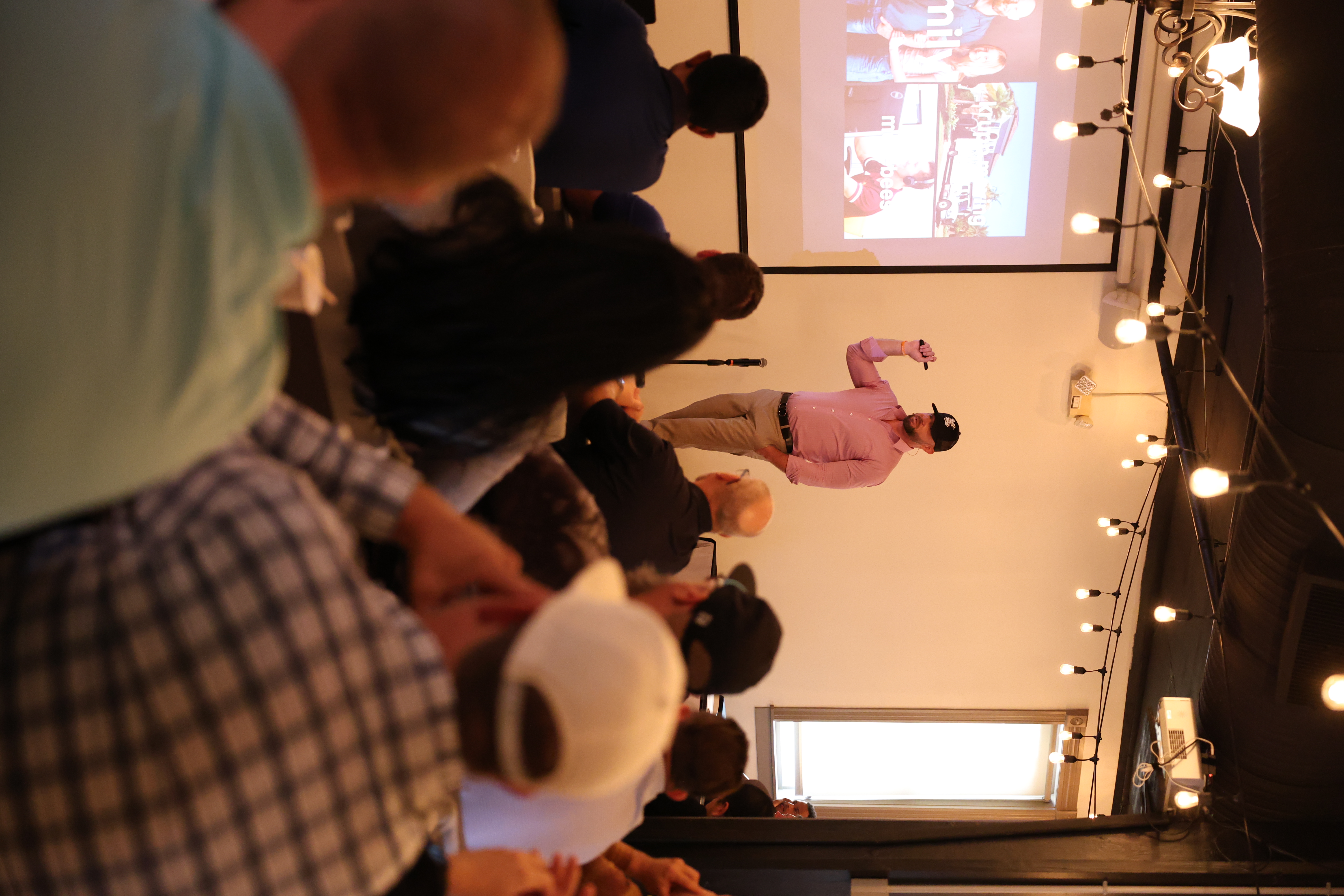 Tim Krupp speaking at a Built to Move conference